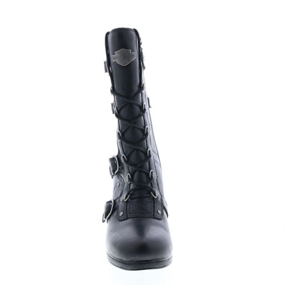 Harley-Davidson Womens Chesterton Black Boots. NIB. Size 9.5 - Picture 10 of 15